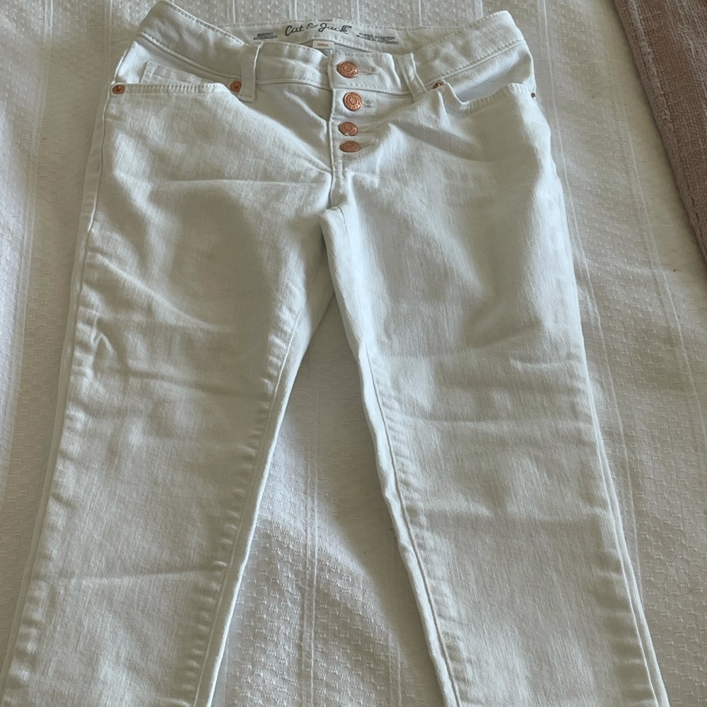 Cat & Jack White Jeans